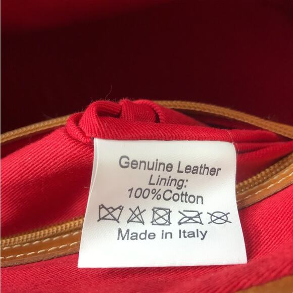 CAVALCANTI Italian Designer Leather Satchel Shoulder Bag Brown Luxury Timeless - Picture 13 of 14